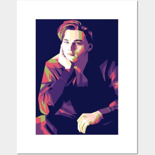 Leonardo DiCaprio pop art style Posters and Art